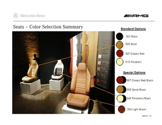 Illustration for article titled Leaked AMG Mercedes SLS Dealer Guide Details Extravagant Options